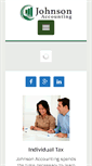Mobile Screenshot of johnson-accounting.com
